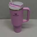 STANLEY Quencher H2.0 Tumbler with Handle and Straw 40 oz | Flowstate 3-Position Lid | Cup Holder Compatible for Travel | Insulated Stainless Steel Cup | BPA-Free | Lilac