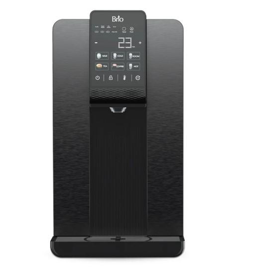 Brio Q20 Reverse Osmosis Countertop Water Dispenser with Refillable 6L tank requires no plumbing or hookups,  Measuring 9.45" W x 18.7" H x 16.9" D, Model: CLCTPOU20UVRO3