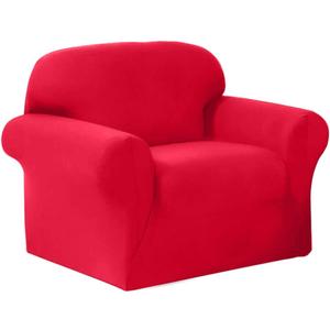 Madison Jersey Sofa Slipcover, Red