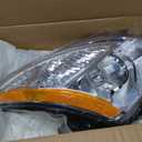 Headlights Assembly Compatible with 2008-2013 Nissan Rogue | 2014-2015 Nissan Rogue Select, For Factory Halogen Headlamp NOT FIT HID Headlights