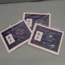 4 PCS Mah Jongg Card Navy Blue 3 Pack