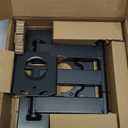 Amazon Basics Full Motion Articulating TV Wall Mount, with Swivel and Tilt, for 26" to 55" TVs and Flat Panels up to 80 Lbs, VESA Compatible, Black