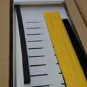 Pull out Cabinet Organizer, 2-pack, Expandable(12"-20") Heavy Duty Slide out Drawers Fixed with Adhesive Nano Film for Pots, Roll out Shelf Storage for Kitchen Base Cabinet Organization(3 Rails) (White)