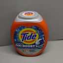 Tide Oxi Boost Power PODS Laundry Detergent Pacs, 63 Count, Set-In Stain Removal + Oxi Power, laundry soap detergent pacs