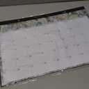 Lbylyhxc 2026 Desk Calendar, 18-Month Calendar Runs from Jan. 2026 to Jun. 2027, Large 17" x 12" Desktop/Wall Monthly Calendar for Home, School or Office (Vintage Flowers Desk Calendar)