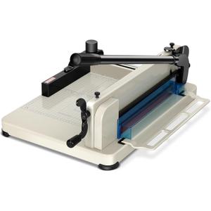 12 Inch Heavy Duty Paper Cutter,Guillotine Paper Cutter Heavy Duty for A4 Paper, 400 Sheet Capacity,White Paper Cutter Heavy Duty for Office Home School