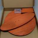 Taiyin Deer Head Mount Kit Solid Pine Skull Display European Taxidermy Mount Skull Hanger Hunting Pedestal Plaque for Bear Boar Wall Table Display