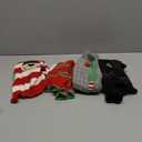 4 Pieces Christmas Dog Sweaters - Holiday Puppy Snow Elk Reindeer Snowman Elf Winter Knitwear Warm Clothes Funny Party Cosplay Dress for Small to Medium Dogs Cats (Medium)