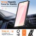 for Samsung Galaxy S26 Ultra Case with Front Frames & Adjustable Kickstand, Magnetic Rugged Shockproof Bumper Cases Heavy-Duty Magnetic Protective Cover (2026), (Gray)
