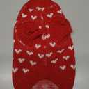 Dxhycc Dog Knitted Sweater Dog Heart Sweater Puppy Sweater Warm Soft Pet Holiday Clothes for Small Cats and Dogs (Red, S)