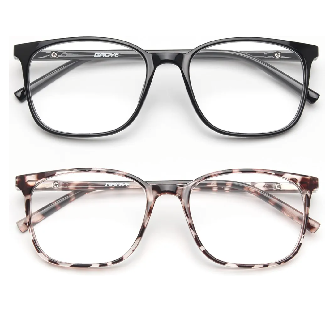 Ultralight Blue Light Glasses for Women - 99% Protection Computer Glasses for All Day Comfort - Anti UV Glare & Eyestrain