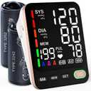 Blood Pressure Monitor, Extra Large 2 Cuffs Accurate Upper Arm Blood Pressure Machine for Home Use, 9-17''&13-21''Adjustable Blood Pressure Cuff, 6 inch Backlit Large Screen /3 User Mode