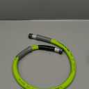 Flexzilla Garden Lead-in Hose 5/8 in. x 3 ft., Lightweight All-Weather Water Hose, Durable and Flexible, Leak-Free Connections (Chartreuse)