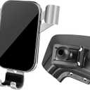 LUNQIN Car Phone Holder for Hyundai Santa Fe 2018 2017 2016 2015 2014 2013 Auto Interior Accessories Best Cell Phones Mount Cellphone Mobile Cradle Charging Navigation Bracket Screen Stand Accessory