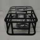 RAYMACE Rear Rack Bike Basket with Cargo Net and Liner Large Bicycle Basket Perfect Mount for Electric Bike