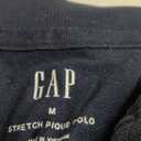 Mens Knit Polo Shirts Short Sleeve Casual Classic Collared Stretchy T-Shirts (Medium, Navy)