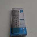 Belkin 12-Outlet Surge Protector Power Strip w/ 12 AC Outlets & 8ft Flat Plug, UL-listed Heavy-Duty Extension Cord for Home, Office, Travel, Computer, Laptop, Charger - 3,940 Joules of Protection