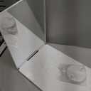 COSMETIC MIRROR BACK VIEW EASILY No Led Light
22 LED