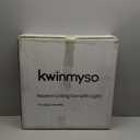 18.9" Modern Smart Ceiling Fan with Light and Remote Control,Flush Mount Low Profile Dimmable Ceiling Fan,Stepless Dimming Light and 6 Speeds Fan for Bedroom Works with Alexa Google-826 Black