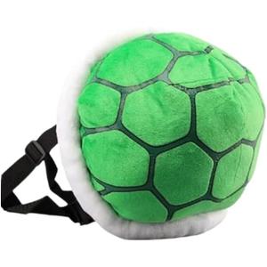 Turtle Backpack Turtle Shell Backpack Cosplay Clothing Accessories Props Soft Plush Cartoon Toy, 11.4 inches