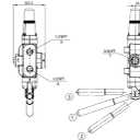25GPM 3500PSI Hydraulic Log Splitter Valve Adjustable Detent Reverse Port Config G5 LVA-95NA7 Compatible with SpeeCo Huskee MTD Ariens Cub Cadet and More Log Splitters
