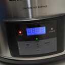 Elite Gourmet MST-900D 8.5Qt Digital Programmable XL Jumbo Slow Cooker, Adjustable Temp, Entrees, Sauces, Stews & Dips, Dishwasher Safe Glass Lid & Crock, Stainless Steel