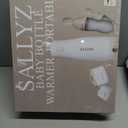 Nomad Portable Bottle Warmer  Wireless Baby Milk Warmer with 10500mAh Battery  Includes 2 Spoons & 2 Breastmilk Containers  Travel Baby Essential for Moms on The Go