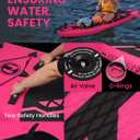 Inflatable Stand Up Paddle Board with Premium SUP Accessories & Camera Mount, Inflatable Ultra-Light (17.3lbs) Paddle Board for Adults & Youth of All Skill Levels, 11' Inflatable SUP Board
