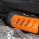 JORGENSEN Oscillating Tool 5Oscillation Angle, 4 Amp Oscillating Multi Tools Saw, 7 Variable Speed with 16-piece Electric Multitool Blades & Carrying Bag - 70800
