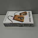 90W Digital display soldering station, stable knob control, independent switch power supply, tin wire, tin absorber, anti-static tweezers, 5 soldering iron tips, handle fixed bracket (Orange, 968d)