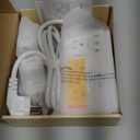 TESSAN 220V to 110V Voltage Converter for Travel with 4 USB Ports (1 USB C), 3 AC Outlet and EU UK AU IT in ZA International Power Adapter, Step Down Transformer Outlet Converters White