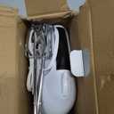 Electric Hand mixer - 7 Adjustable Speed 180W Handheld Mixer Electric Whisk with 5 Stainless Steel Accessories, Turbo Boost/Self-Control Speed + Eject Button Food Beater for Cakes Eggs (Off white)