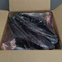 House Day Velvet Kids Hangers 60 Pack, Premium Children Hangers for Closet, Ultra Thin Cute Non Slip Kid Felt Clothes Hanger 14 Inch, Small Hanger for Toddler Clothes, Black