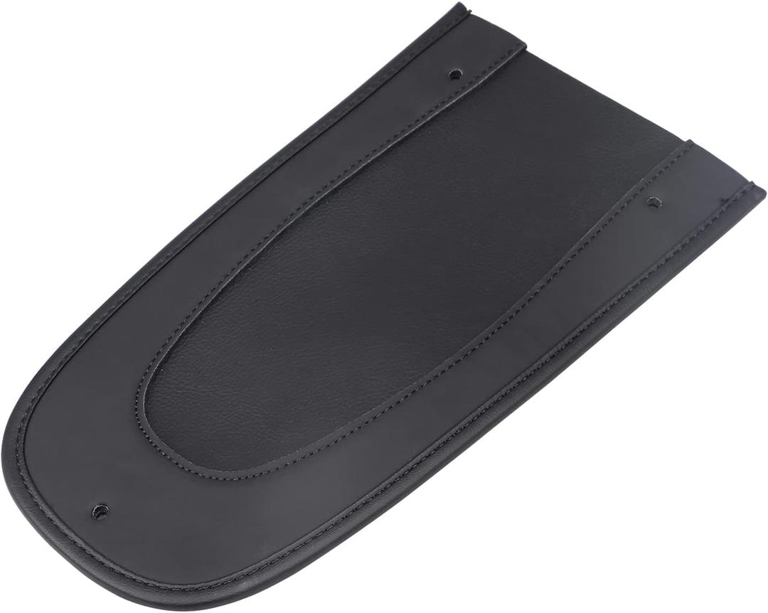 All Black Stitch Rear Fender Bib For Solo Seat Harley Touring Electra Glide Road Glide Road King 2004-2023