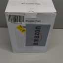 Portable Air Conditioners, Mini Air Conditioner, Personal Air Conditioner, AC Unit Cooling Fan with Remote Control, 3 Speed, 3 Mist, 7 Light,1-3H Timer, Evaporative Air Cooler Fan for Bedroom Office (White)