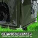 Outdoor Cat House Weatherproof Cat Shelters for Feral Cats Indoor Cat House with Mat and Edging Nails for Outside Provides Cozy Shelter for Stray and Outdoor Cats