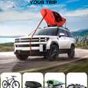 Wonderdriver 300lbs Lockable Roof Rack Cross Bars Compatible with 2024 2025 2026 Hyundai Santa Fe & Santa Fe Hybrid with Raised Side Rails (Not for SE), Heavy Duty Aluminum Roof Rails Crossbars Canoe