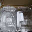 2 Pack Laundry Detergent Dispenser, 61oz Detergent Dispenser, Refluxable Laundry Detergent Container, Plastic Liquid Laundry Detergent Dispenser for Laundry Room Organization with 6 Labels