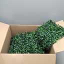 AOKIE 20"X20" Artificial Grass Wall, 24Pcs Boxwood Hedge Wall Panels UV-Anti Grass Backdrop Wall Decor, Greenery Privacy Hedge Screen for Indoor Outdoor Patio Balcony, Party Garden Fence Decor