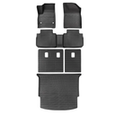 BAMACAR All Weather Floor Mats Backrest Cargo Liner for Chevy Blazer Car Accessories 2025 2024 2023 2022 2021 2020 Gas Only (Not EV), Rubber Back Seat Cover Carpet for Chevrolet Base/L/LS/LT 2019-2025