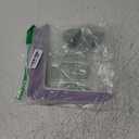 Shelf Brackets, White 108 in Heavy-Duty L Bracket 10 PCS, Metal Angle Bracket Used for Suspension Rustic Farmhouse Decoration