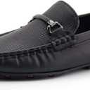 JABASIC Kids Penny Loafer Casual Slip-On Moccasin Flats Boys Dress Shoes