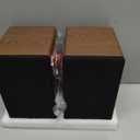 Elimavi Passive Bookshelf Speakers, Requires a Receiver or Amplifier, Brown