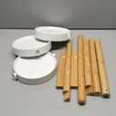 Wisuce Bamboo Plant Stands Indoor, 3 Tier Plant Stand Tall Corner Plant Stand Holder & Plant Display Rack for Outdoor Garden Indoor Home (3 Tier -1)