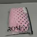 ROSEWE 2025 Tankini Swimsuits for Women, Two Piece Bathing Suits with Shorts, Modest Tank Top Swim Dress Pink Black M