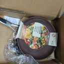 Calphalon Premier Ceramic Nonstick 10 inch Frying Pan, Durable Ceramic Pan for Searing, Sauteing, Long Lasting PFAS-Free Cookware, Dishwasher Safe, Oven Safe, Fond