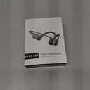 Bone Conduction Headphones - Open Ear Bluetooth 5.4 Wireless Sport Headphones, 10H Playtime, IP55 Sweatproof, Noise-Reduction Mic for Running, Cycling, Hiking, Office Work (Deep Black)