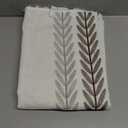 Oubonun Tablecloths for Rectangle Tables, Cotton Linen Waterproof Farmhouse Table Cloth with Boho Tassels  Wrinkle Free, Wipeable & Washable for Kitchen & Dining, 55''x120'', 10-12 Seats (Beige, Wine Leaf)