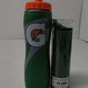 St. Jude Green Wax Candle And Gatorade Contour Style Squeeze Water Bottle, Green, 28 ounce