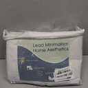 Guken Cream Linen Blackout Curtains 90 Inch Length 2 Panels Set for Living Room Bedroom Back Tab Thermal Insulated 100% Black Out Linen Drapes Room Darkening Window Curtains